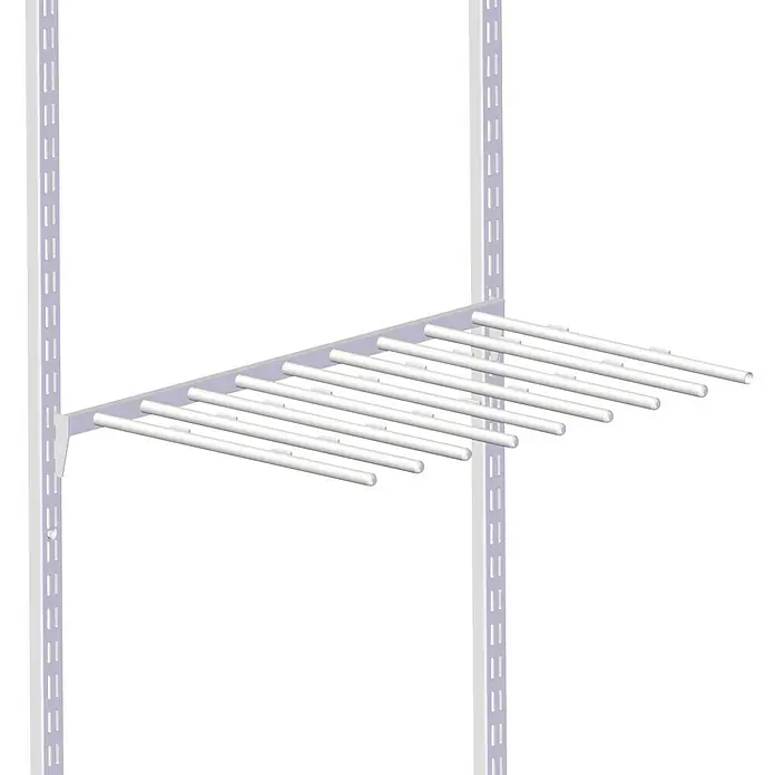Lundbergs Hosenhalter - L x B: 367 x 600 mm, Weiß, Geeignet für: Bekleidung - Vorderansicht