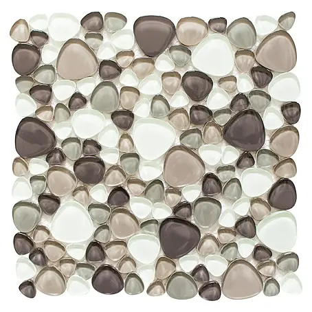 Mosaikfliese Kiesel Crystal Mix XCM PG66