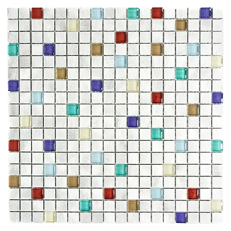 Mosaikfliese Quadrat ALF A702