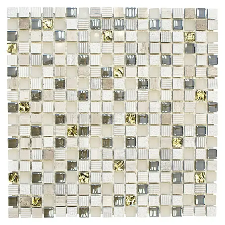 Mosaikfliese Quadrat Crystal Mix XCM HQ12