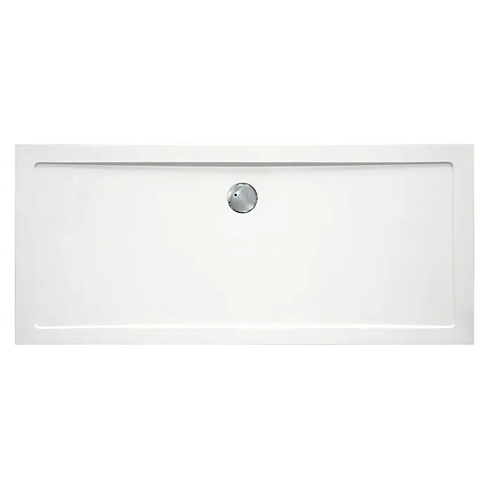 Sanotechnik Tuš kada SMC - D x Š: 120 x 80 cm, Kompozitni materijal, Bijele boje