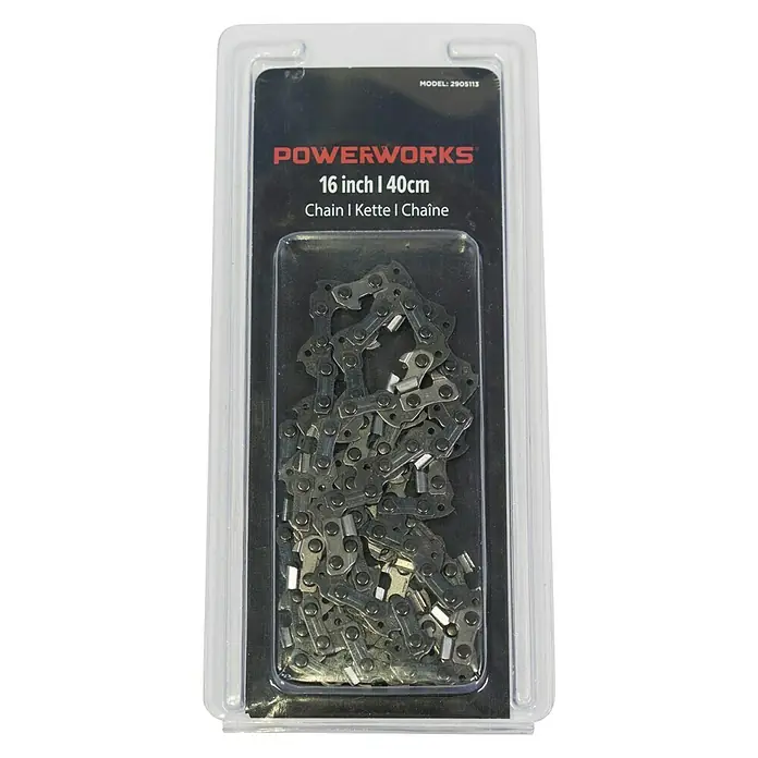 Powerworks Lanac za motorne pile - Namijenjeno za: Motornu pilu Powerworks PD60CS - Pogled sprijeda