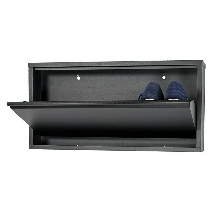 Spinder Design Schuhschrank Billy 1 - L x B x H: 12,5 x 72 x 37,5 cm, Geeignet für: 3 Paar Schuhe - Rechte Seitenansicht