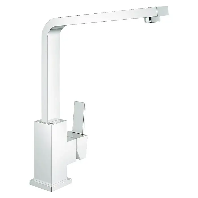 Grohe Sail Cube Keukenkraan - Chroom, Glanzend, Hoge uitloop