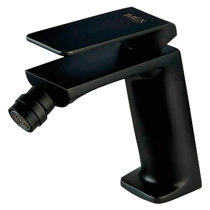 Imex Fiyi Grifo monomando de bidé - Nero, Mate