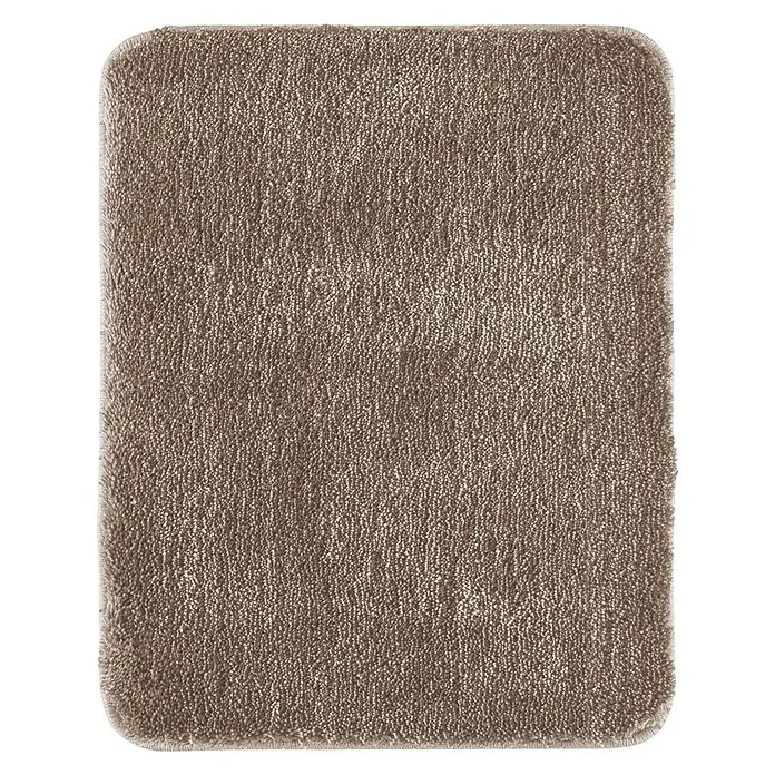 Camargue Badteppich Zazu - Braun, 100% Acryl, 60 x 50 cm - Ansicht von oben