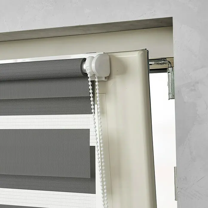 Expo Ambiente Doppelrollo Mini - B x H: 120 x 150 cm, Grau