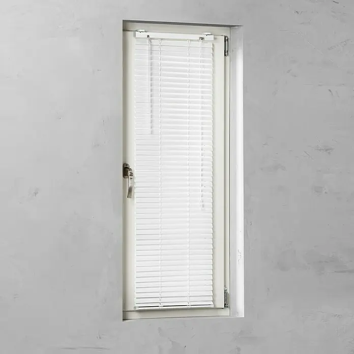 Expo Ambiente Žaluzina - Š x V: 45 x 130 cm, Bijele boje, Aluminij - Pogled sprijeda