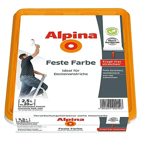 Alpina  Wandfarbe Feste Farbe