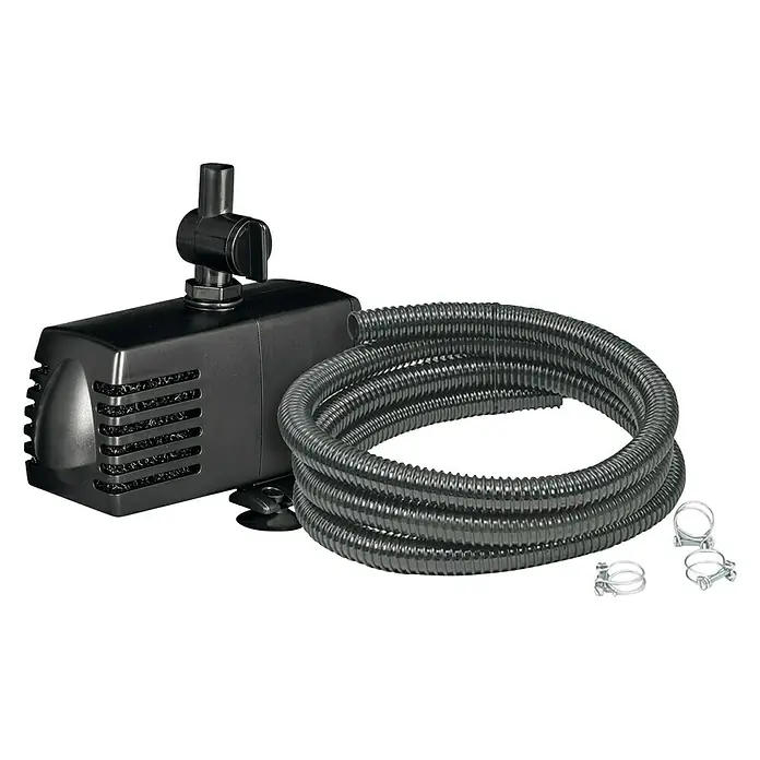 Ubbink Teichpumpe Pond Decor 600 - Geeignet für: Wasserspeier, 16 W - Ansicht von oben