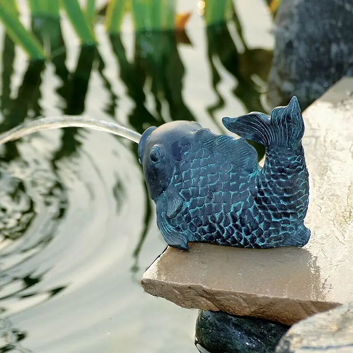 Ubbink Teichpumpe Pond Decor 600 - Geeignet für: Wasserspeier, 16 W - Stimmungsaufnahme