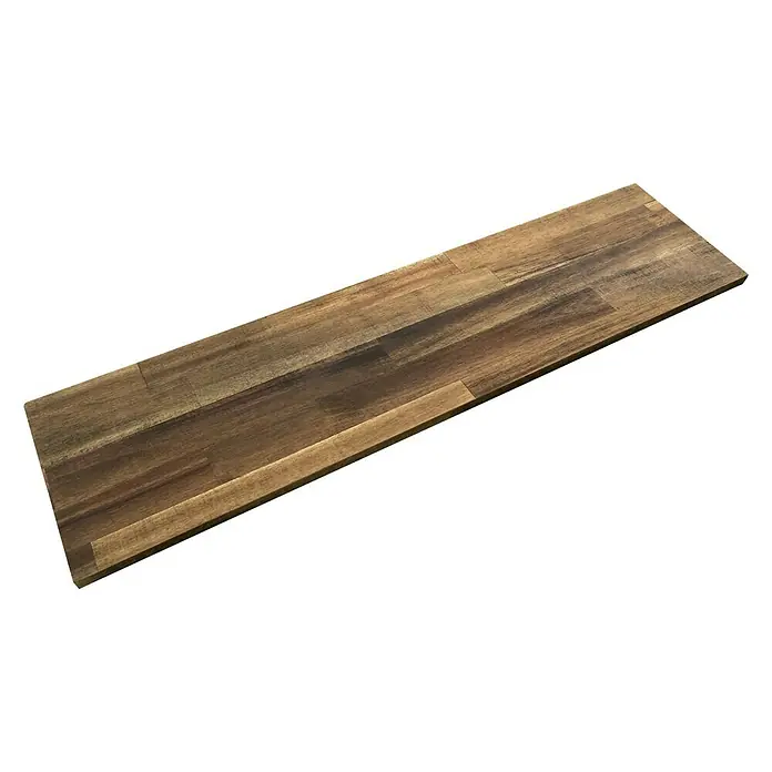 Exclusivholz Leimholzplatte - Akazie, 800 x 200 x 18 mm - Vorderansicht