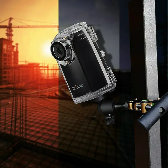 Brinno Zeitraffer-Kamera BCC 200 - Auflösung: 1,3 Megapixel, Brennweite: 19 mm (35 mm entsprechend), Bildschirmtyp: 1,44″ TFT LCD - Anwendungsbeispiel