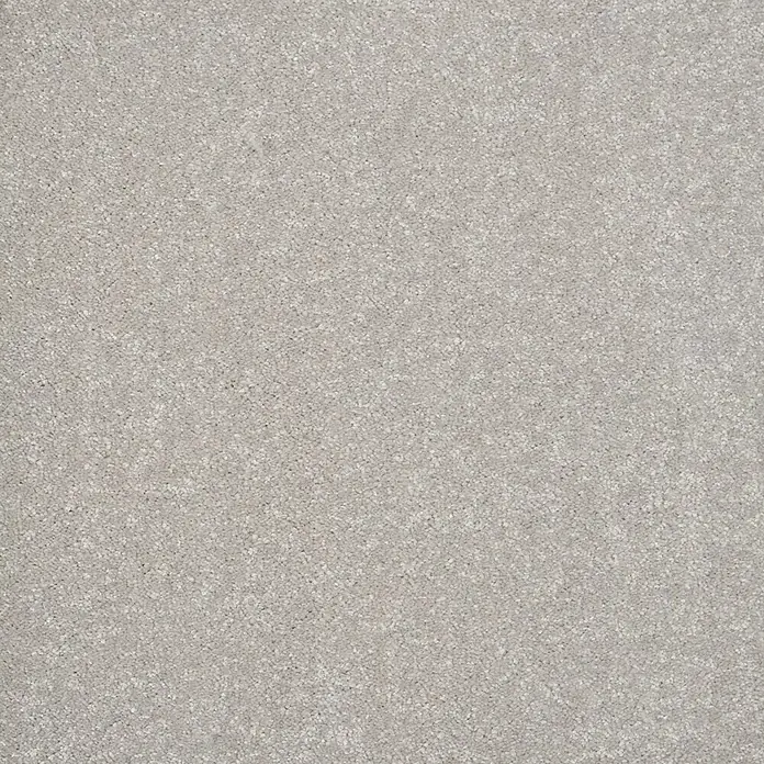 Teppichfliese Aristo - Silber, 500 x 500 mm, 100 % Polypropylen (Flor) - Vorderansicht