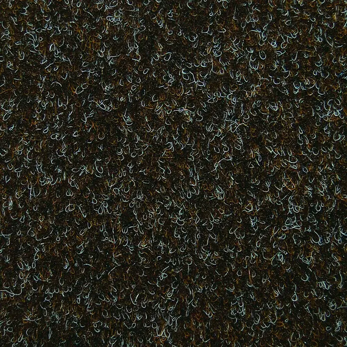 Teppichfliese Vox - Dunkelbraun, 500 x 500 mm - Vorderansicht
