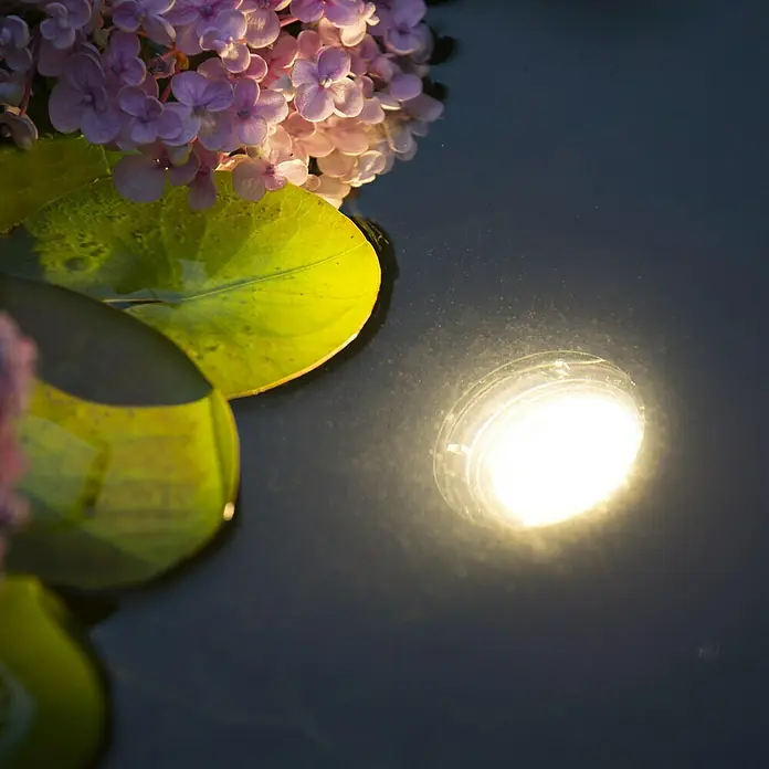 Ubbink Unterwasserstrahler AquaLight 30 LED - 2,5 W, Anzahl LED: 30 Stk. - Stimmungsaufnahme
