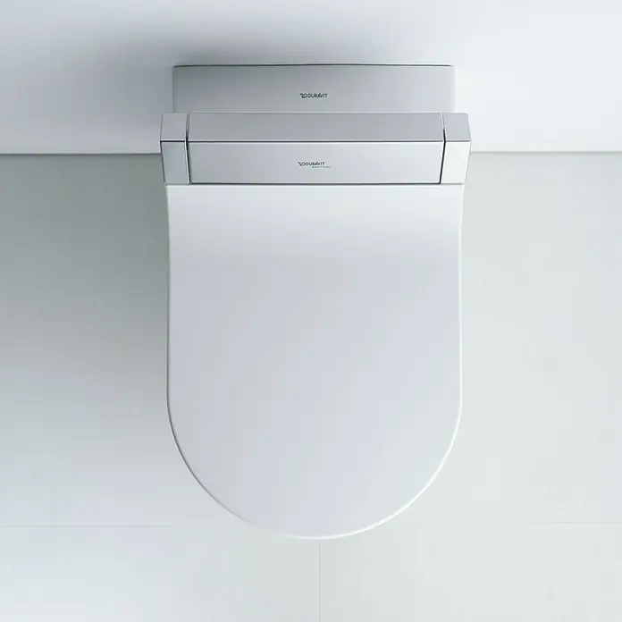 Duravit DuraStyle Wand-WC Vega GH - Mit Spülrand, Ohne Spezialglasur, Spülform: Tief, WC Abgang: Waagerecht, Weiß - Ansicht von oben