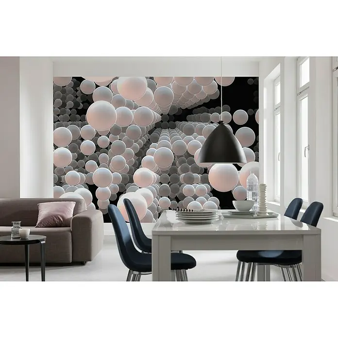 Komar Imagine Edition 3 - Stories Fototapete 3D Spherical - 8 -tlg., B x H: 368 x 254 cm, Papier - Stimmungsaufnahme