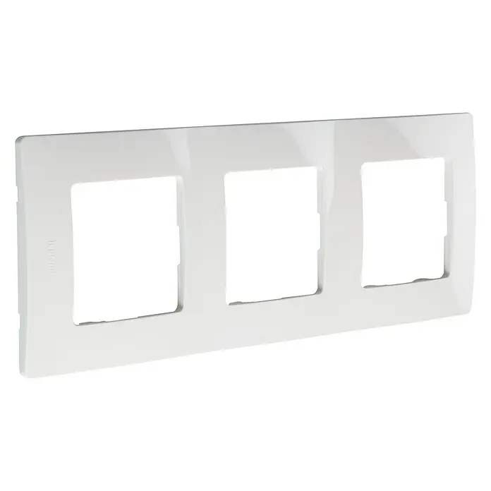 Legrand Niloé Marco - Blanco, x 3, Plástico, Montaje en la pared