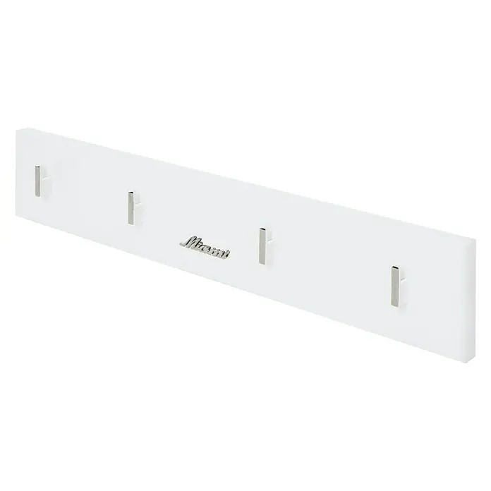 Phönix Miami Garderobenpaneel - L x B x H: 2,2 x 80 x 14 cm, Weiß - Rechte Seitenansicht
