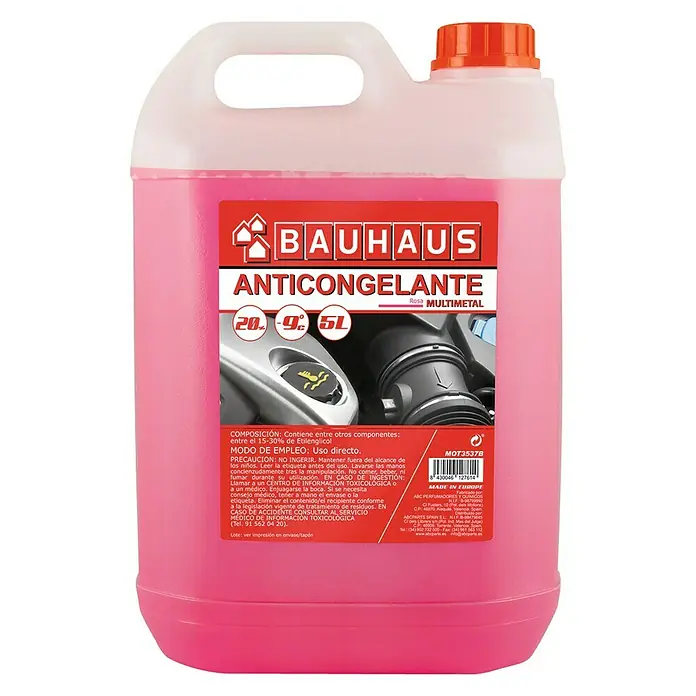 BAUHAUS Concentrado anticongelante para motores - 5 l, Rosa