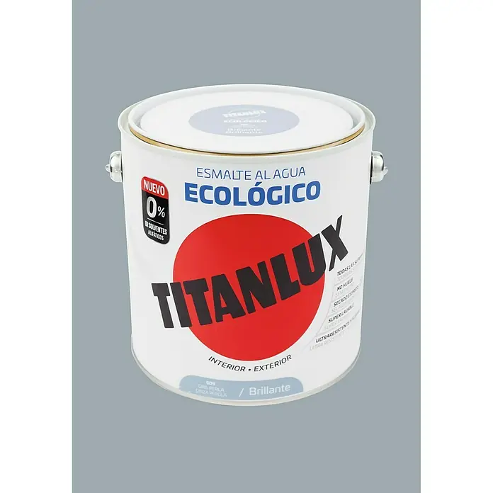 Titanlux Esmalte de color Eco - Gris perla, 2,5 l, Brillante