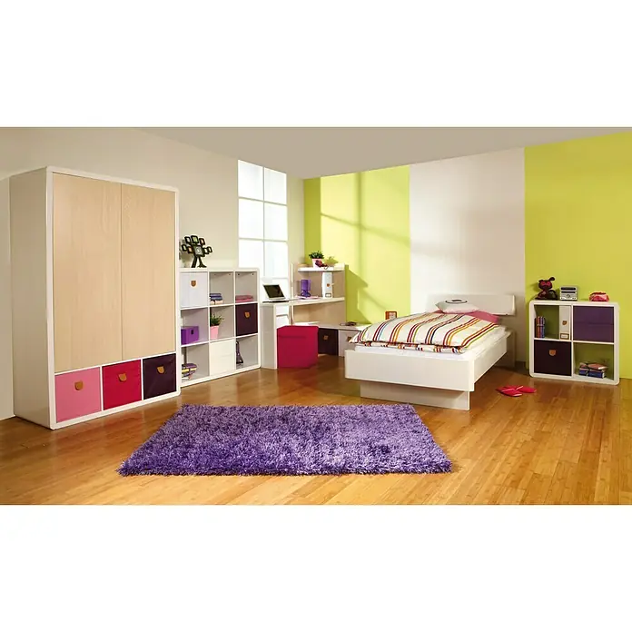 Phönix Aufbewahrungsbox Stor It - L x B x H: 34 x 34 x 34 cm, Polyester-Canvas, Weiß - Stimmungsaufnahme