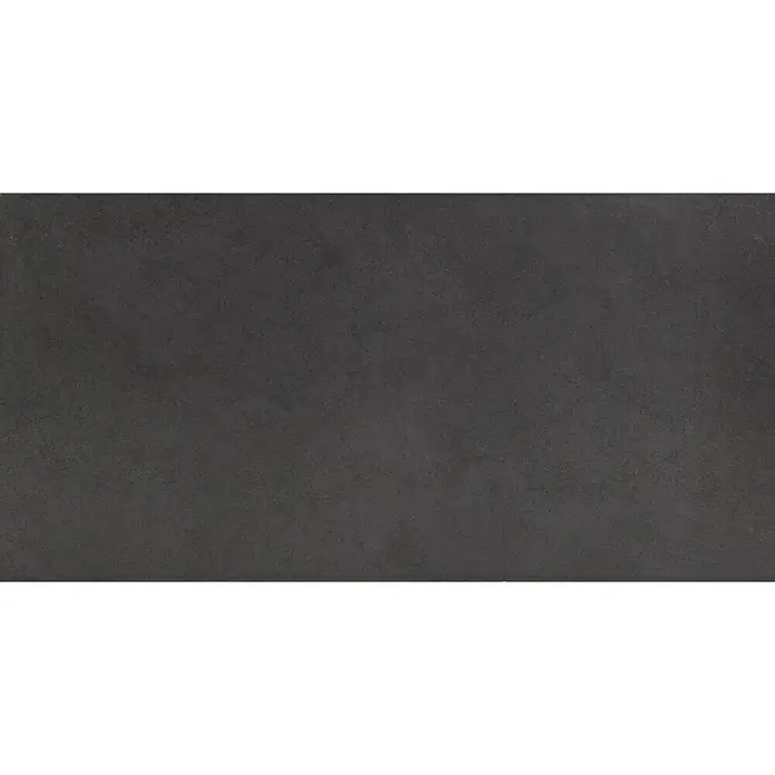 Feinsteinzeugfliese Classico - 30 x 60,3 cm, Schwarz, Matt - Vorderansicht