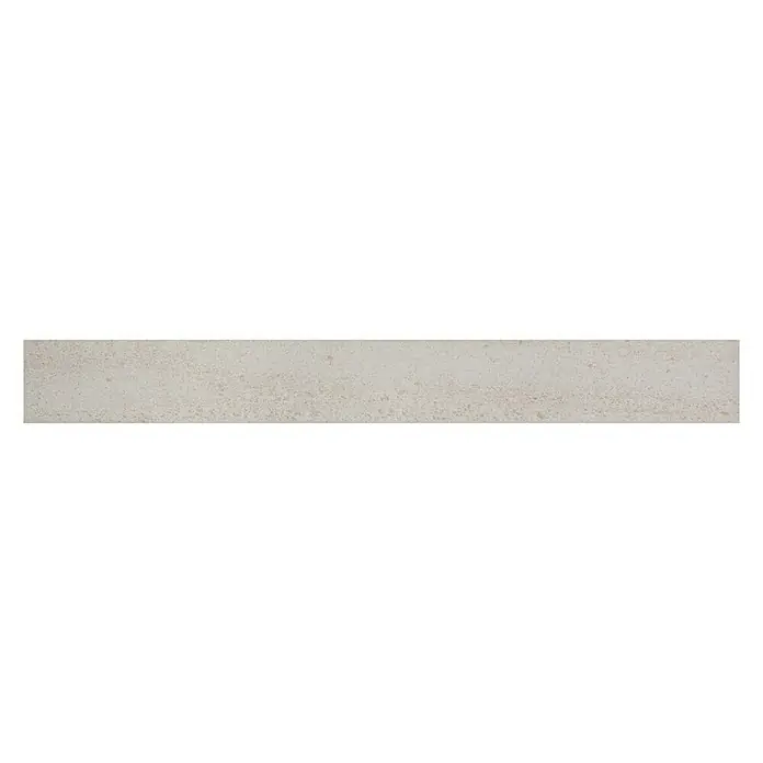 Sockelfliese Florence - 7 x 60,3 cm, Weiß, Matt - Vorderansicht