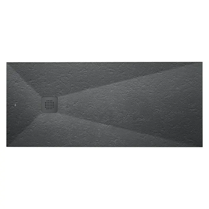 Roca Plato de ducha Calipso - L x An: 70 x 160 cm, Grafito