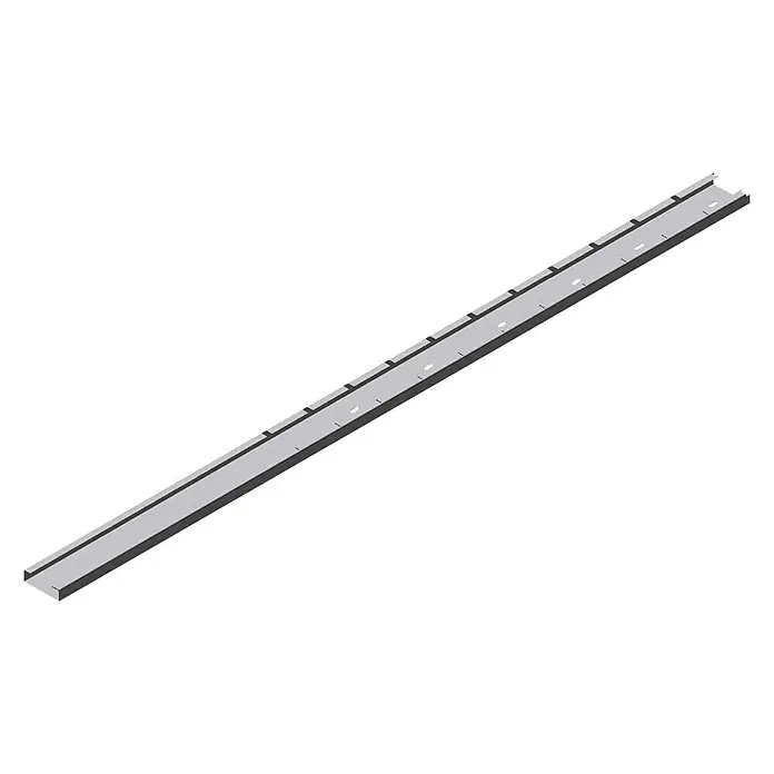 Kraus Gabionen-Pfosten-Set - 184 cm, Metall, Verzinkt - Linke Seitenansicht