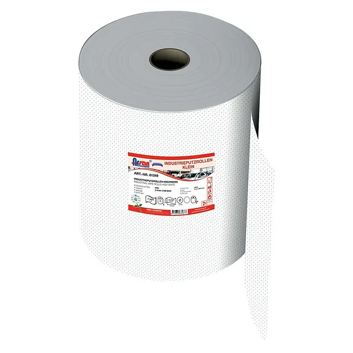 Putztuchrolle Premium klein - 2 Stk., Anzahl Lagen: 2 Stk., Maße Tuch: 27,5 x 25,5 cm - Vorderansicht