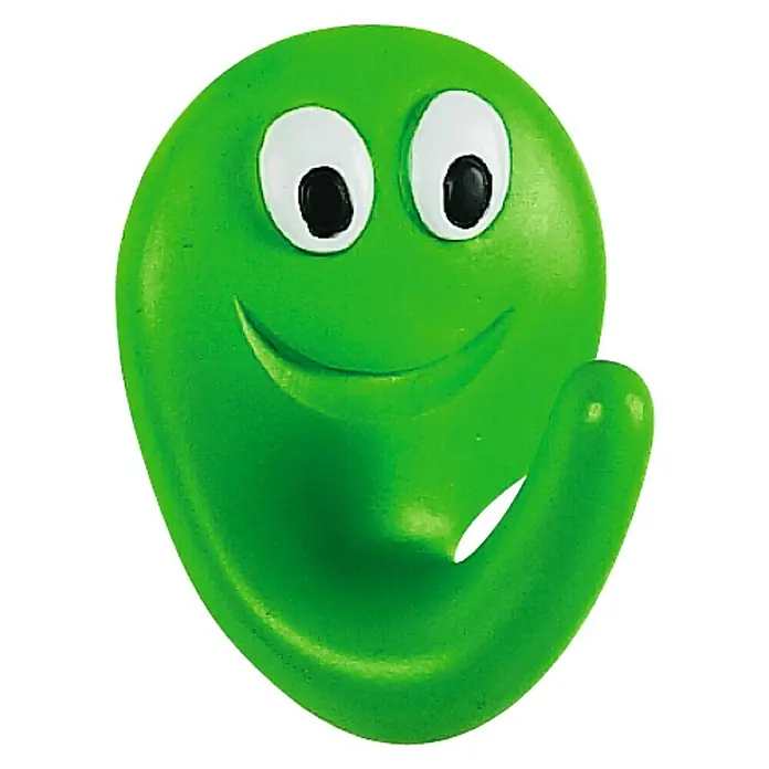 Spirella Smile Colgador adhesivo - Poliresina, Verde