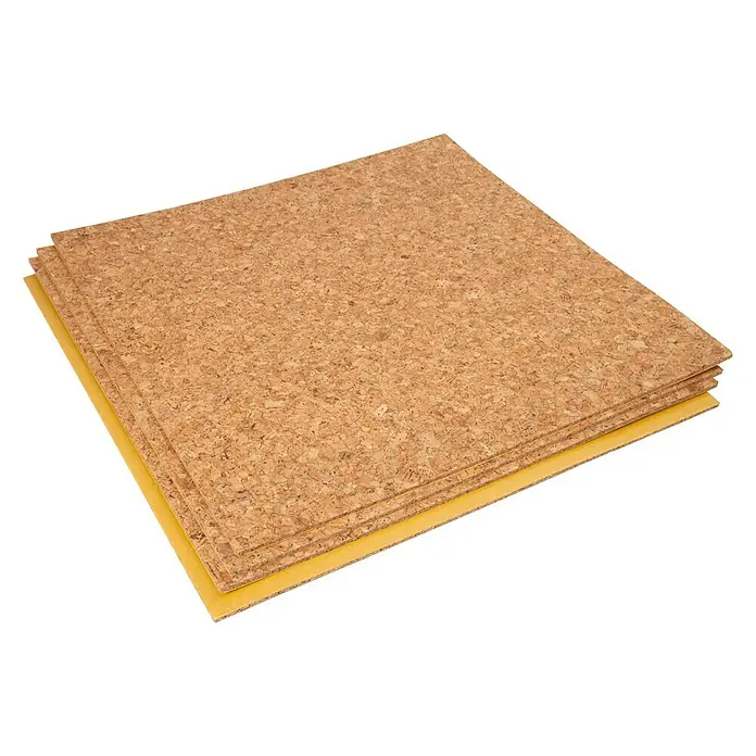 Placa de corcho adhesiva Trendy pack 4 - 50 x 5 x 50 cm