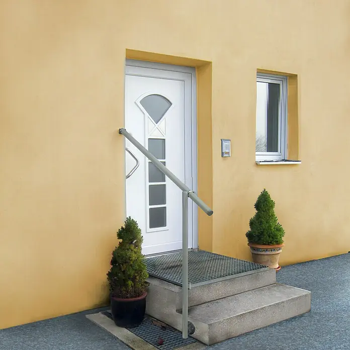 Treba Frewa Geländer-Set GA3 - Seitenmontage, Aluminium, Silber, Länge: 1.150 mm - Stimmungsaufnahme