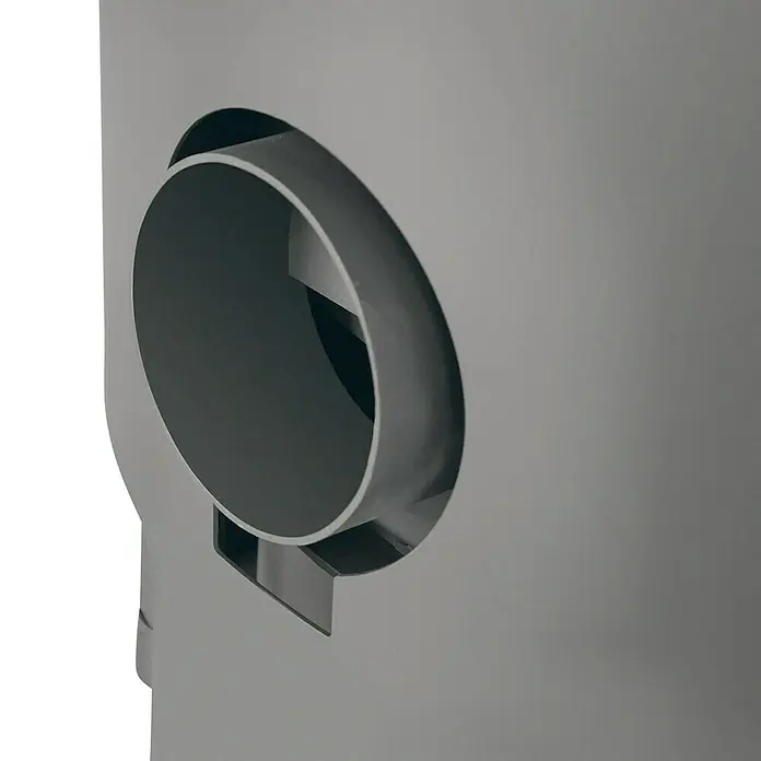 Justus Kaminofen Mino Top 2.0 - 5 kW, Raumheizvermögen: 88 m³, Schwarz - Detailaufnahme