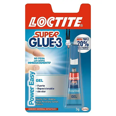 Loctite  Adhesivo instantáneo Super glue-3 Power easy