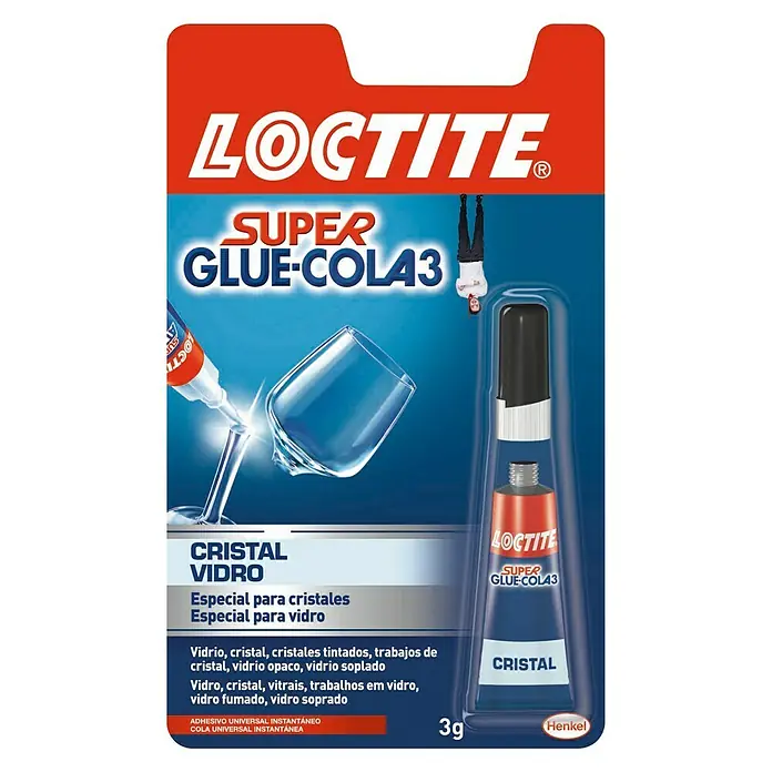 Loctite Adhesivo instantáneo Super Glue-3 Cristal - 3 g