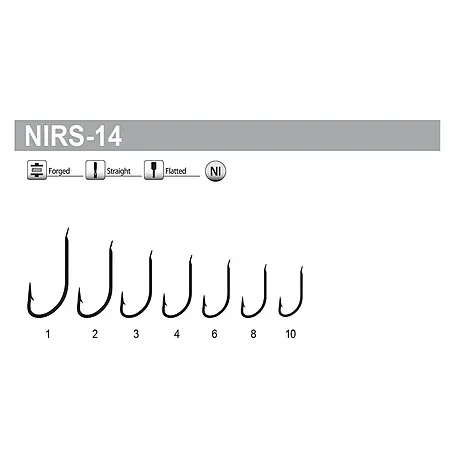Tubertini  Anzuelo de pesca Senshi NIRS-14 T.2