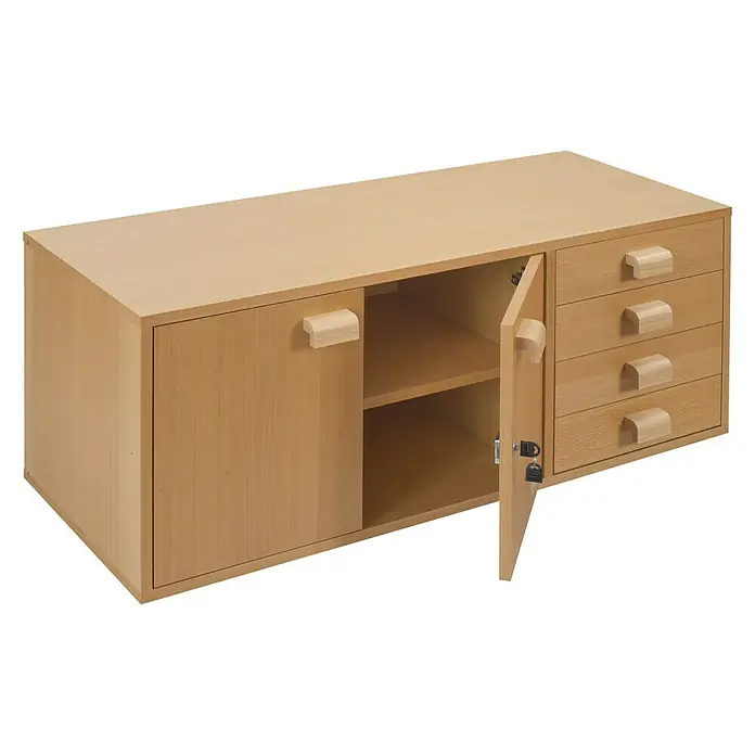 Ramia Werkbank-Unterschrank Pro II - 460 x 1.210 x 580 mm, Anzahl Türen: 2 Stk.