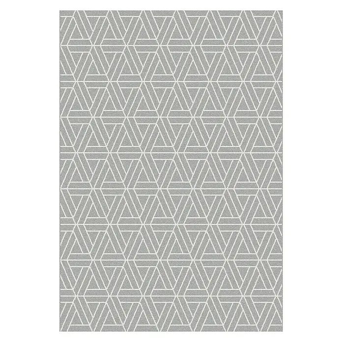 Alfombra Denmark - Plata, 230 x 160 cm, 100% polipropileno heat-set frisè
