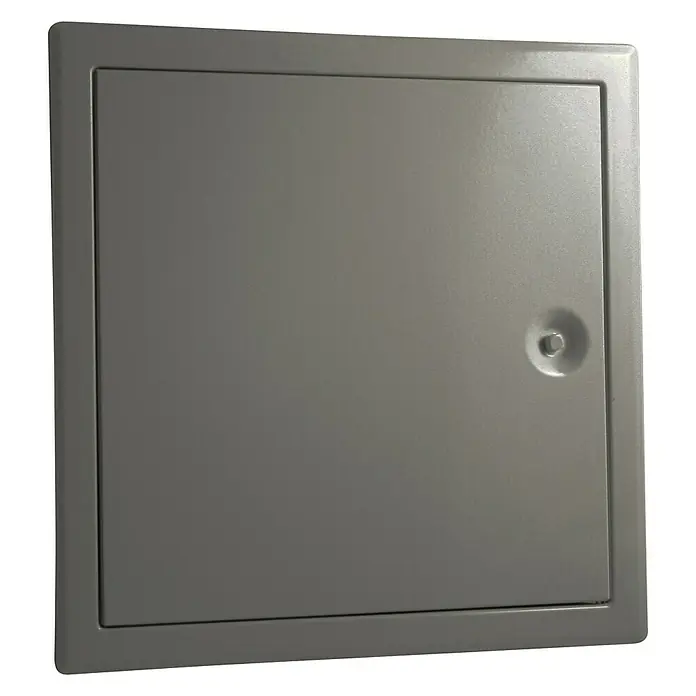 Probau Revisionstür - 20 x 20 cm, Grau, Beschichtet - Rechte Seitenansicht