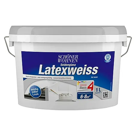 SCHÖNER WOHNEN-Farbe  Latexfarbe Latexweiß