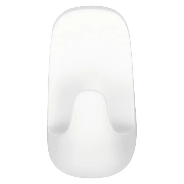Tesa Powerstrips Waterproof Colgador adhesivo L - Plástico, Blanco