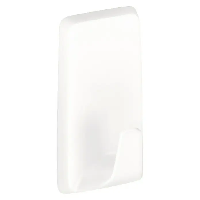 Tesa Powerstrips Colgador adhesivo L - Plástico, Blanco