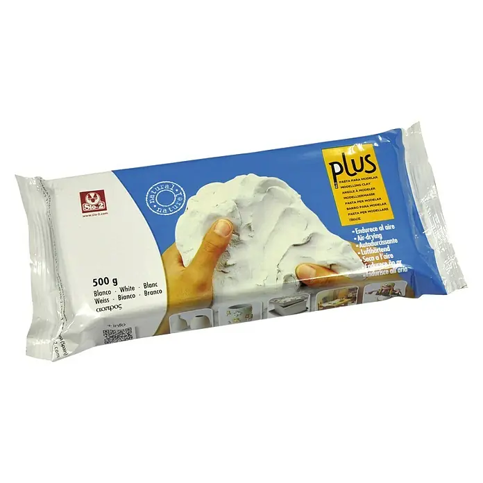 Masa de moldeo rápido Sio-2 Plus - 500 g, Blanco