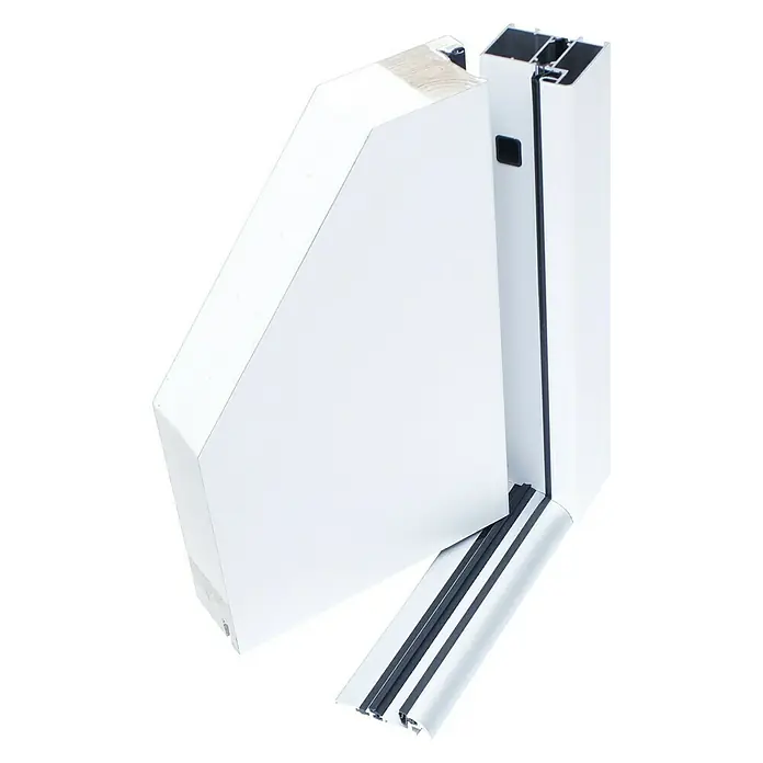 Splendoor Haustür Thermodoor SP50W - 110 x 210 cm, DIN Anschlag: Rechts, Weiß