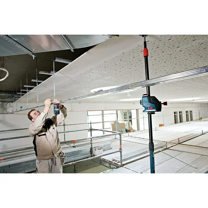 Bosch Professional Laserempfänger LR 2 - Passend für: Bosch Professional Linienlaser GLL 2-50/GLL 3-50 - Anwendungsbeispiel