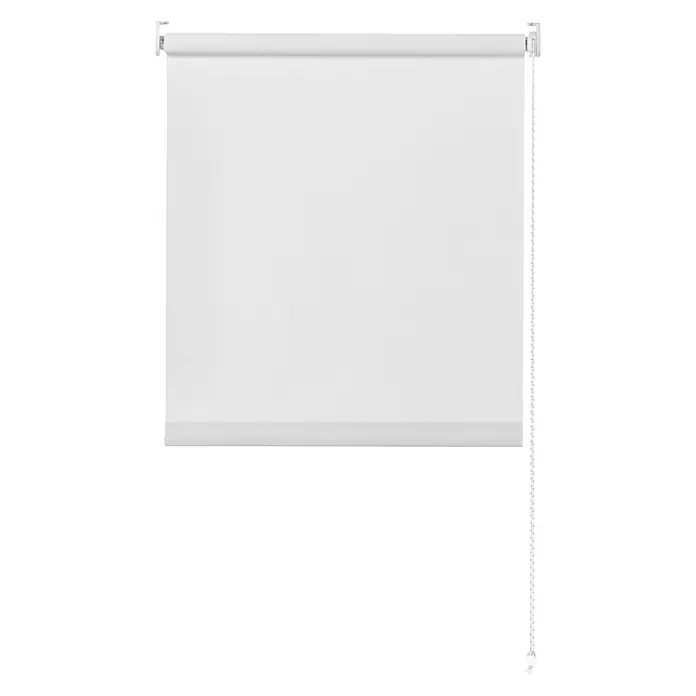 Rolo Basic - Š x V: 120 x 175 cm, Bijele boje, Propusno za danje svjetlo - Pogled sprijeda