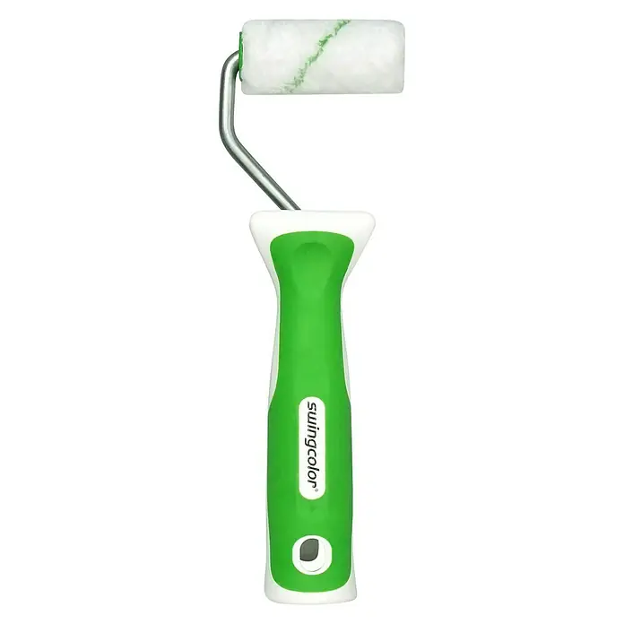 swingcolor Komfort Valjak za lazuru Mini - Širina valjka: 5 cm, Debljina držača valjka: 6 mm, Dužina držača: 19 cm - Pogled sprijeda